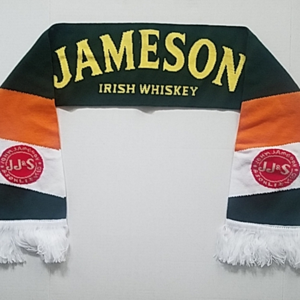 Jameson Irish Whiskey Scarf w Free Gifts